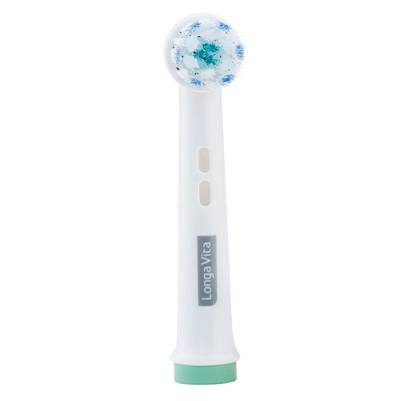 Heads for electric toothbrush Longa Vita KAB-4 Sensitive — 4