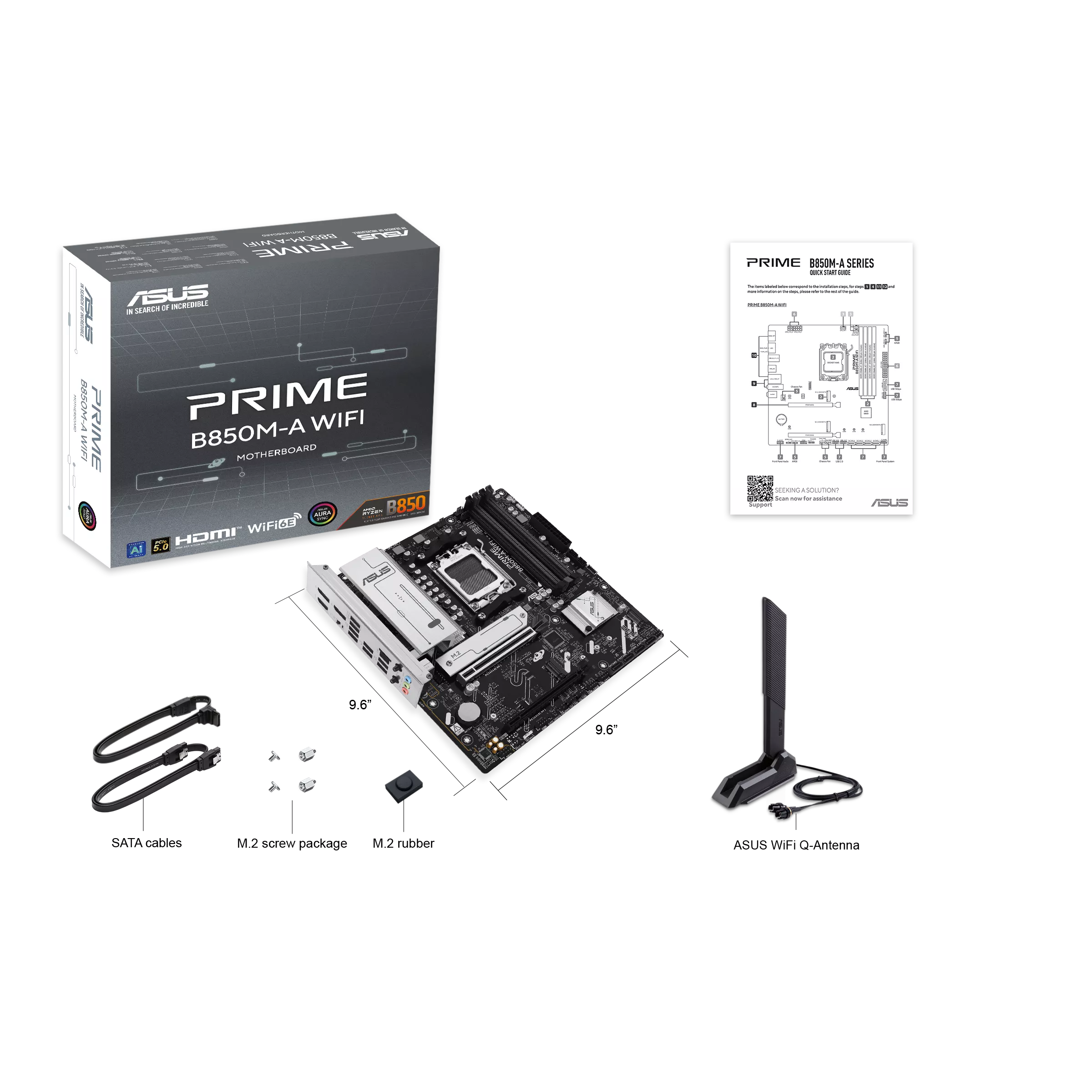 PRIME B850M-A WiFi AM5 ready 1LN0 — 3