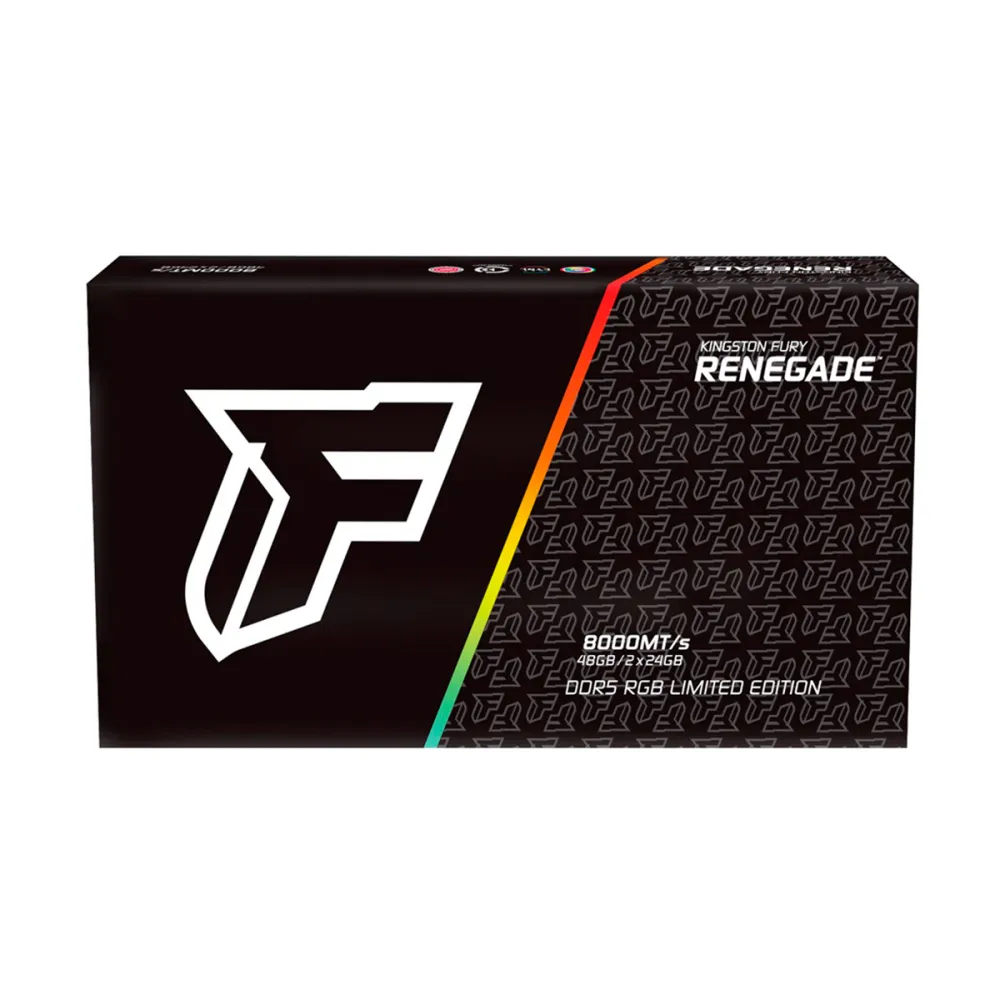 FURY RENEGADE DDR5 2x 8000MT s RGB 2X24GB — 3