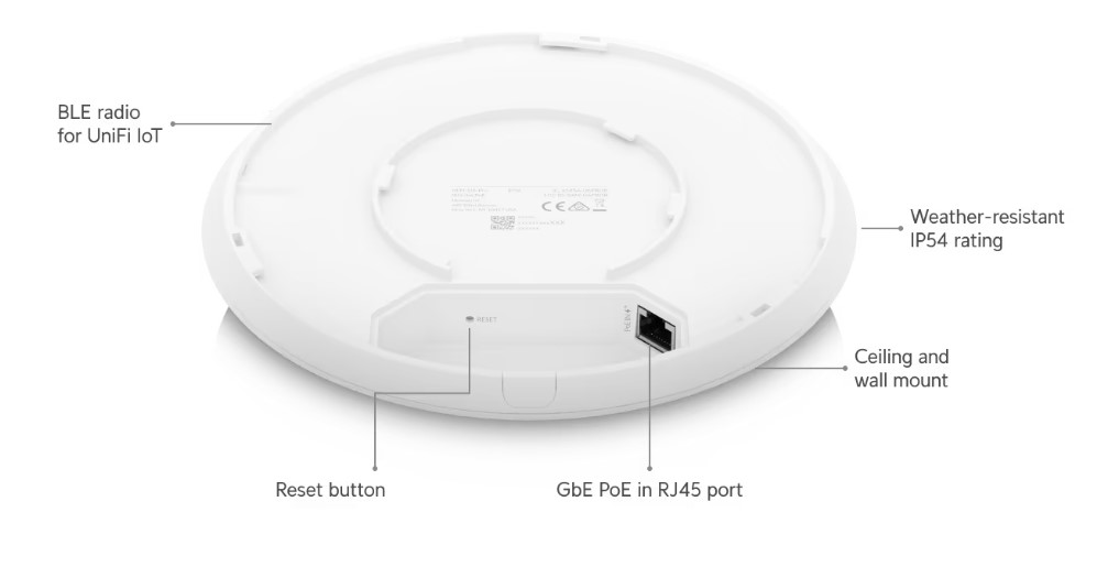 Access Point Ubiquiti Unifi U6-PRO — 8