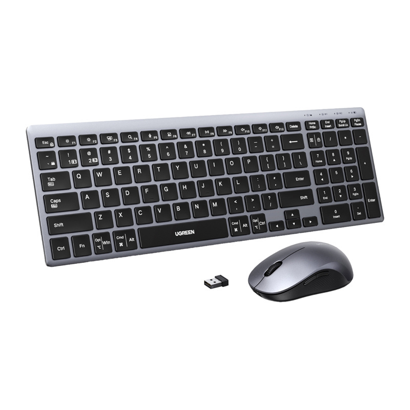 UGREEN Bluetooth & Wireless Keyboard & Mouse Combo Rechargeable 85513 RU — 2