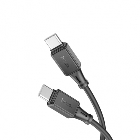 Hoco Cable USB X101 Assistant 60W silicone USB-C to USB-C — 3