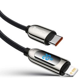Charging cord Baseus Display Type-C to iP PD 1m CATLS-06 20W