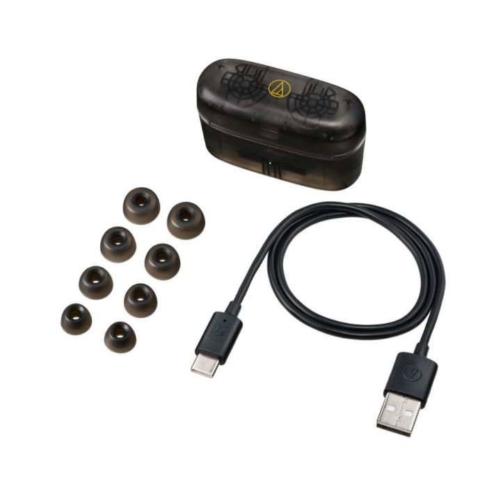 Audio-Technica ATH-CKS30TW TRANSLUCENT Wireless Earbuds ATH-CKS30TW+TBK — 3