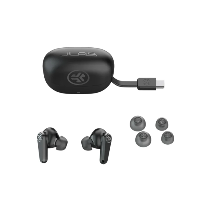 JLab Go Pods ANC True Wireless Earbuds IEUEBGOPODSRBLK124 — 3