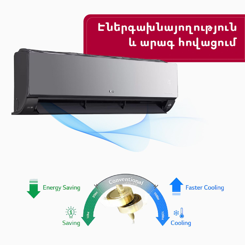 Air conditioner LG ARTCOOL A18CMH T — 9