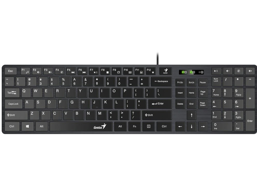 Клавиатура и мышь GENIUS SLIMSTAR C126 — 3