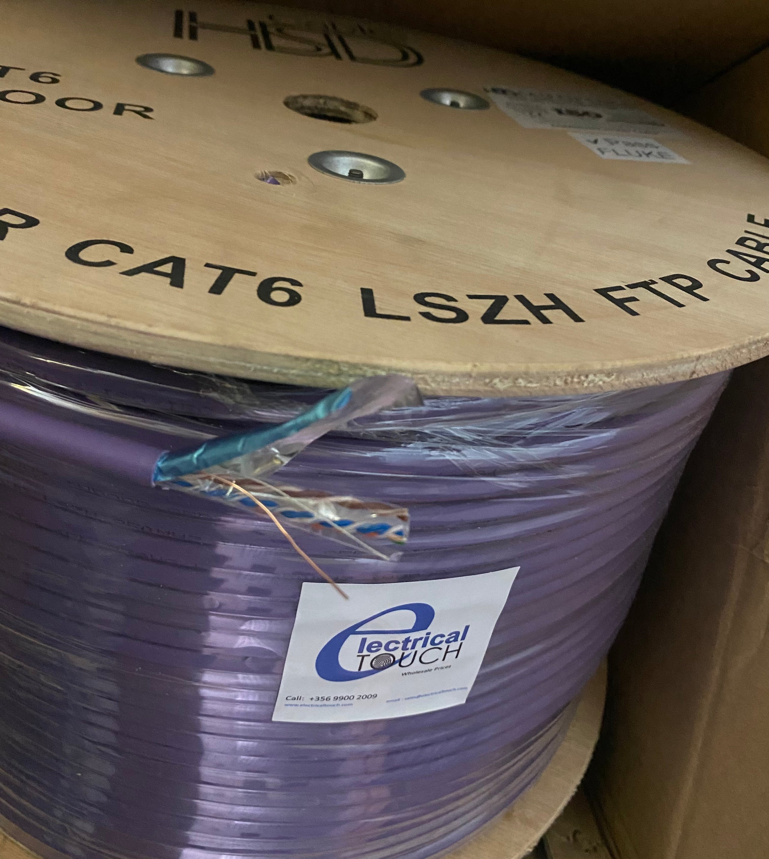 ODEX Cat6 FTP LSZH 305m 23AWG Outdoor Network Cable ZL2301LSZHF6 — 2