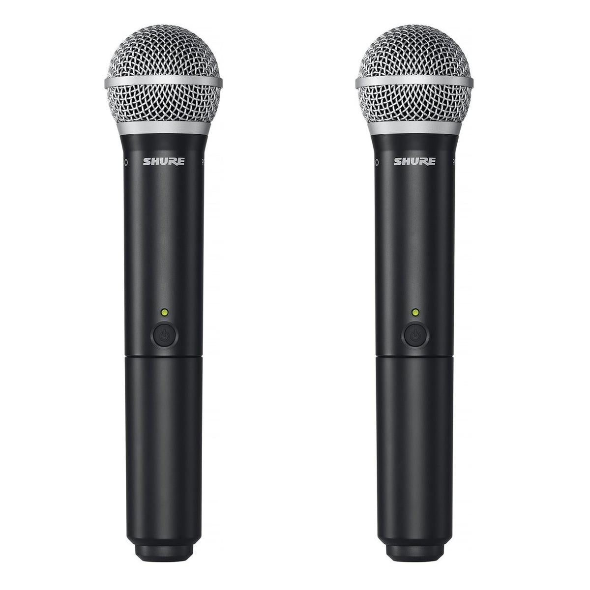 Shure BLX288E PG58-K3E Dual Wireless Handheld Microphone System — 2