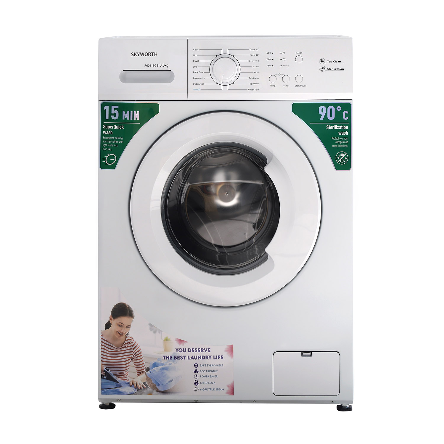 Washing machine SKYWORTH F60118CB — 2