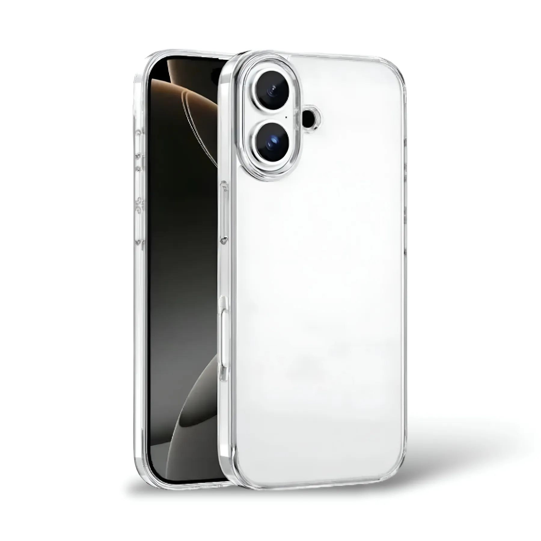 iPhone 17 Lion Crystal Clear Case