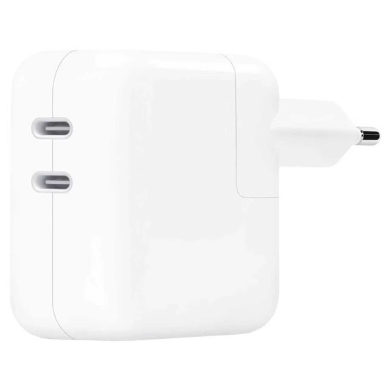 Power adapter Dual USB-A to USB-C Port 35W — 2