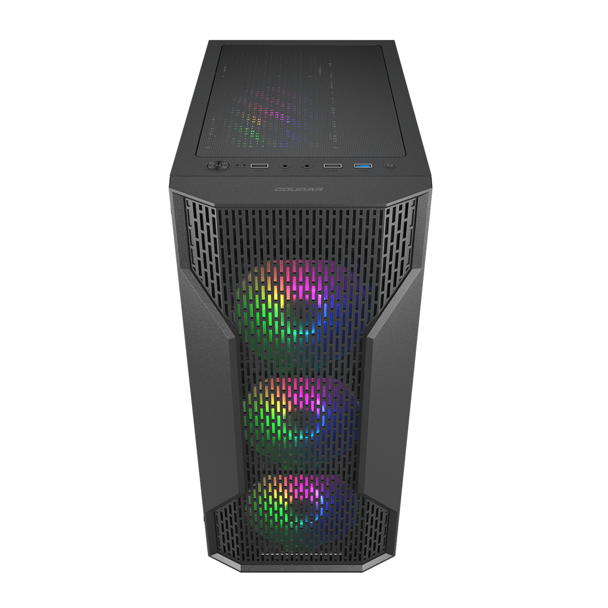 Cougar RGB MID Tower w o PSU ATX MX110 — 4