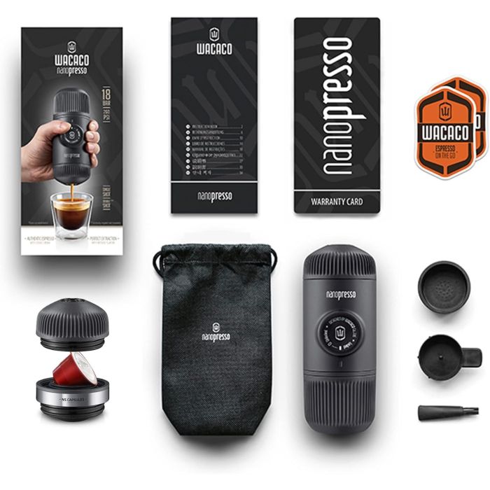 Wacaco Nanopresso portable coffee machine+NS adapter — 2