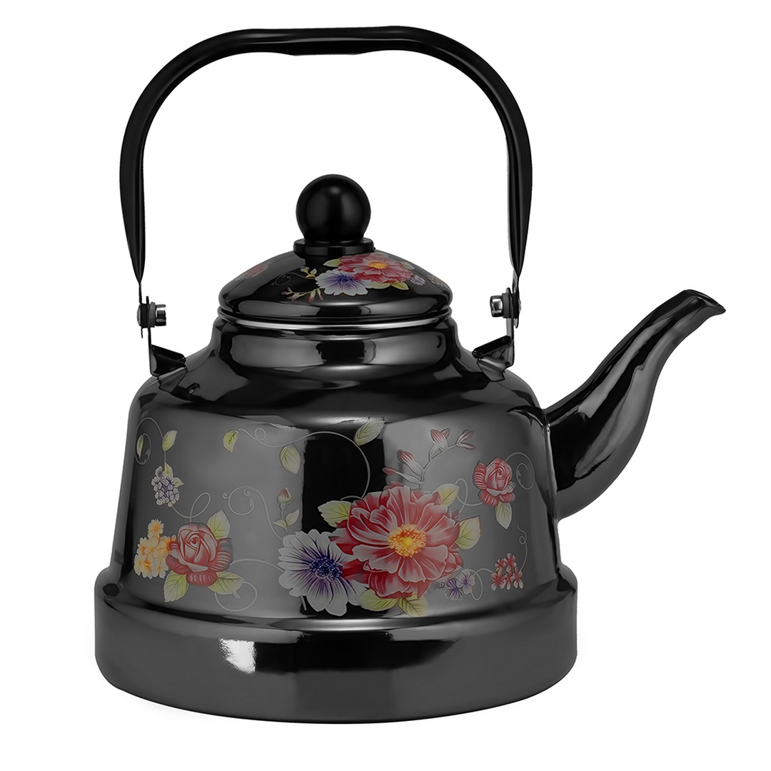 Lara LR00-32 Kettle enameled induction, with folding handle 3.3L