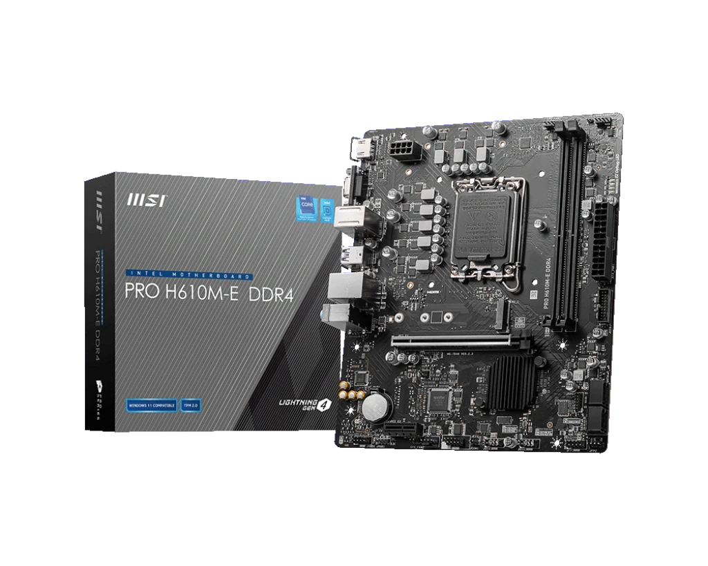 Motherboard MSI PRO H610M-E DDR4 911-7D48-043 — 5