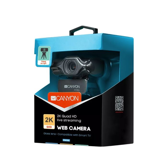 Canyon CNS-CWC6N C6 2k Ultra full HD Webcam — 4