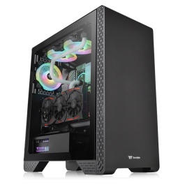 Thermaltake S300 Tempered Glass Mid-Tower Chassis CA-1P5-00M1WN-00