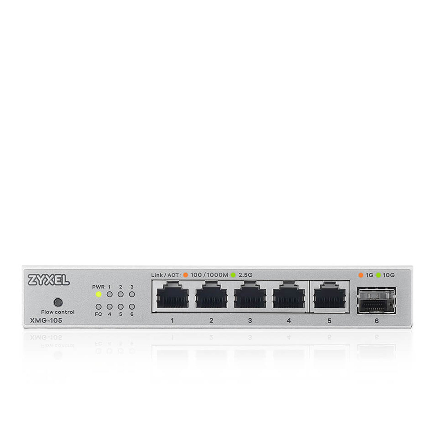 Network switch ZYXEL XMG-105 Multi-Gigabit 5xRJ-45 1xSFP+ XMG-105 — 3