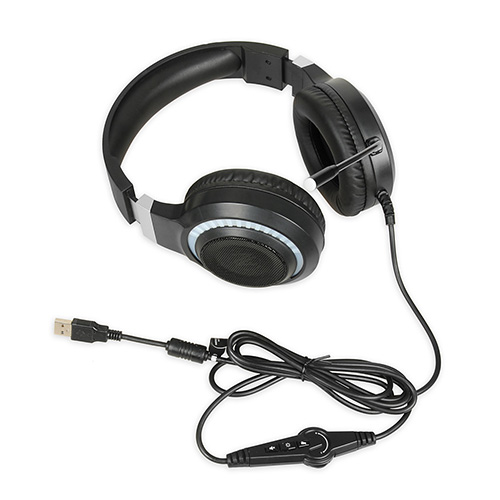 I-BOX X10 GAMING HEADPHONES WITH MICROPHONE USB 7.1 — 5