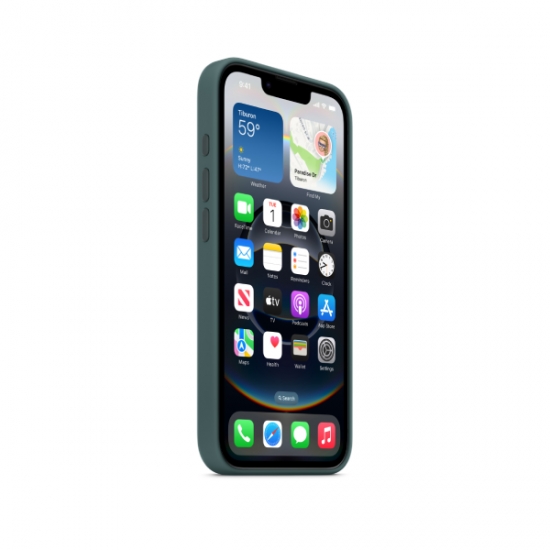 Silicone Case iPhone 16e Lake — 3