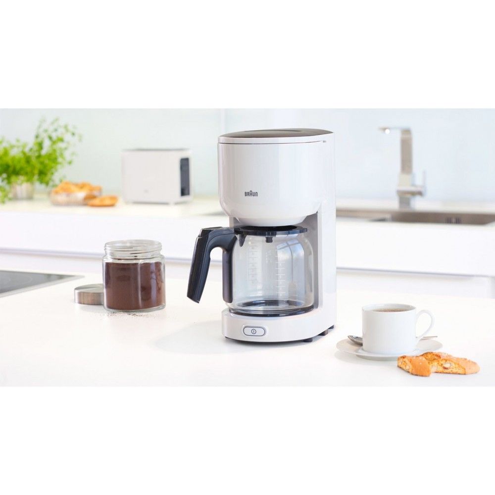 Drip coffee maker Braun KF3100WH PurEase — 2