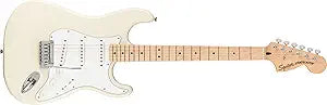 Squier Aff Stratocaster Maple Fingerboard Pickguard Olympic — 2