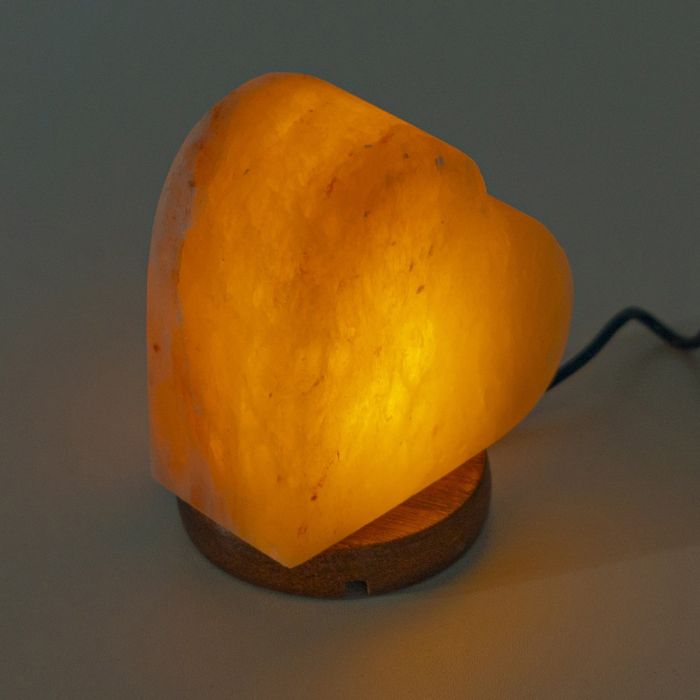 Barry Salt lamp Heart with USB — 6
