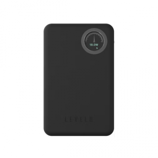 Levelo Marbella Leather MagSafe Power Bank 10000mAh LVL-MRBL-10K-DBK Dusk — 2