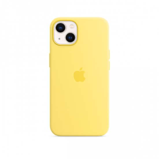 Silicone Case MagSafe iPhone 13 Lemon Zest — 2