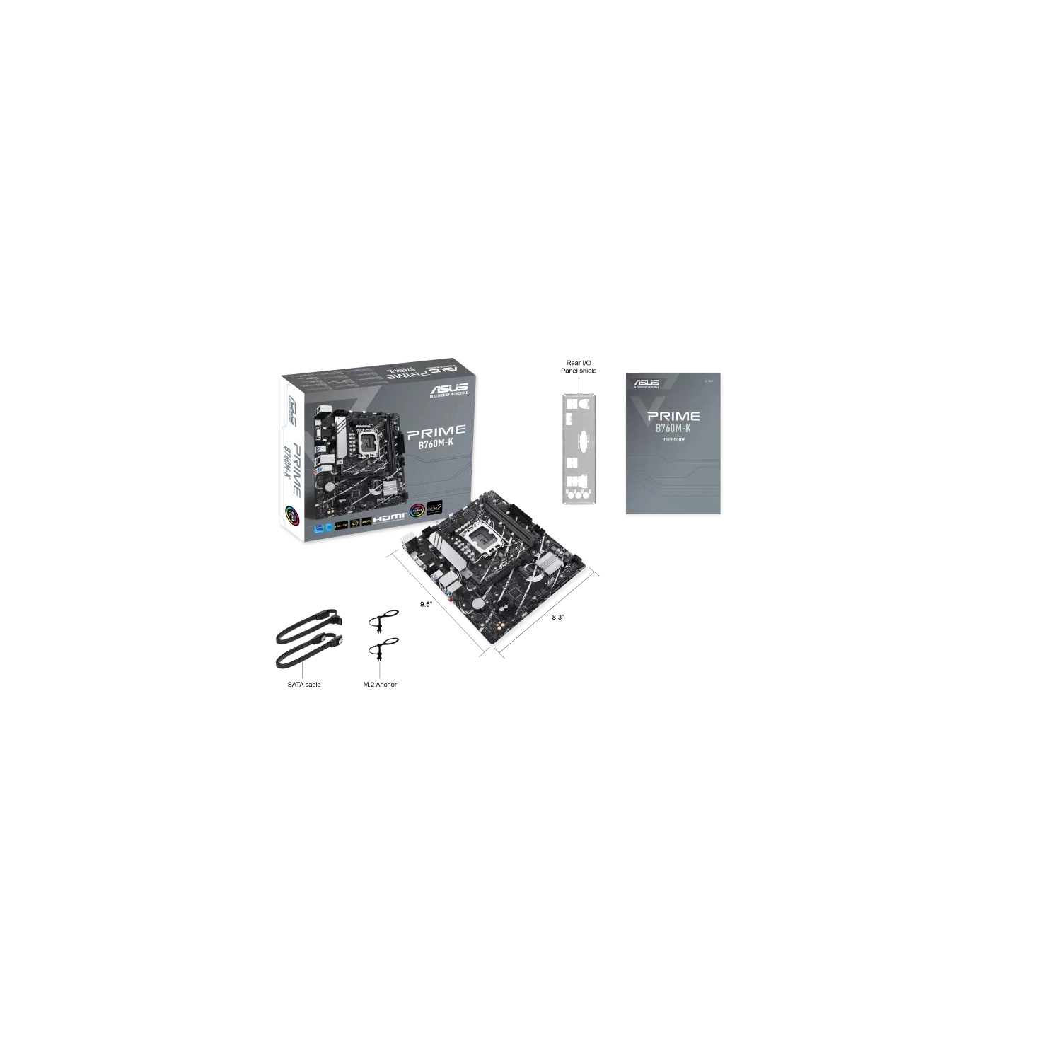 Prime B760M-K D4 iB760 1700s DDR4 ready