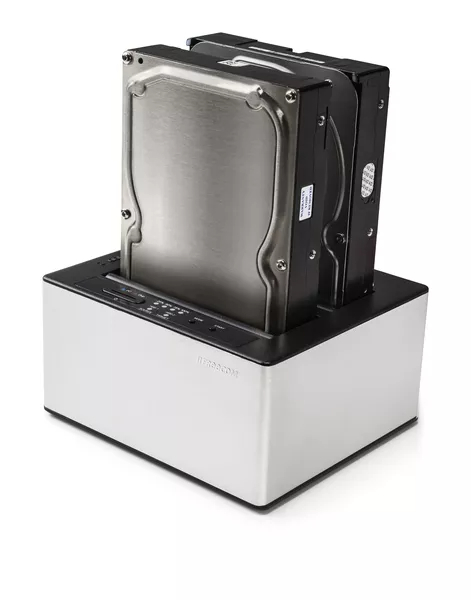 Freecom Hard Drive Dock Duplicator — 3