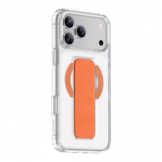 Lion MagSafe Leather Grip Case For iPhone 17 Pro Max