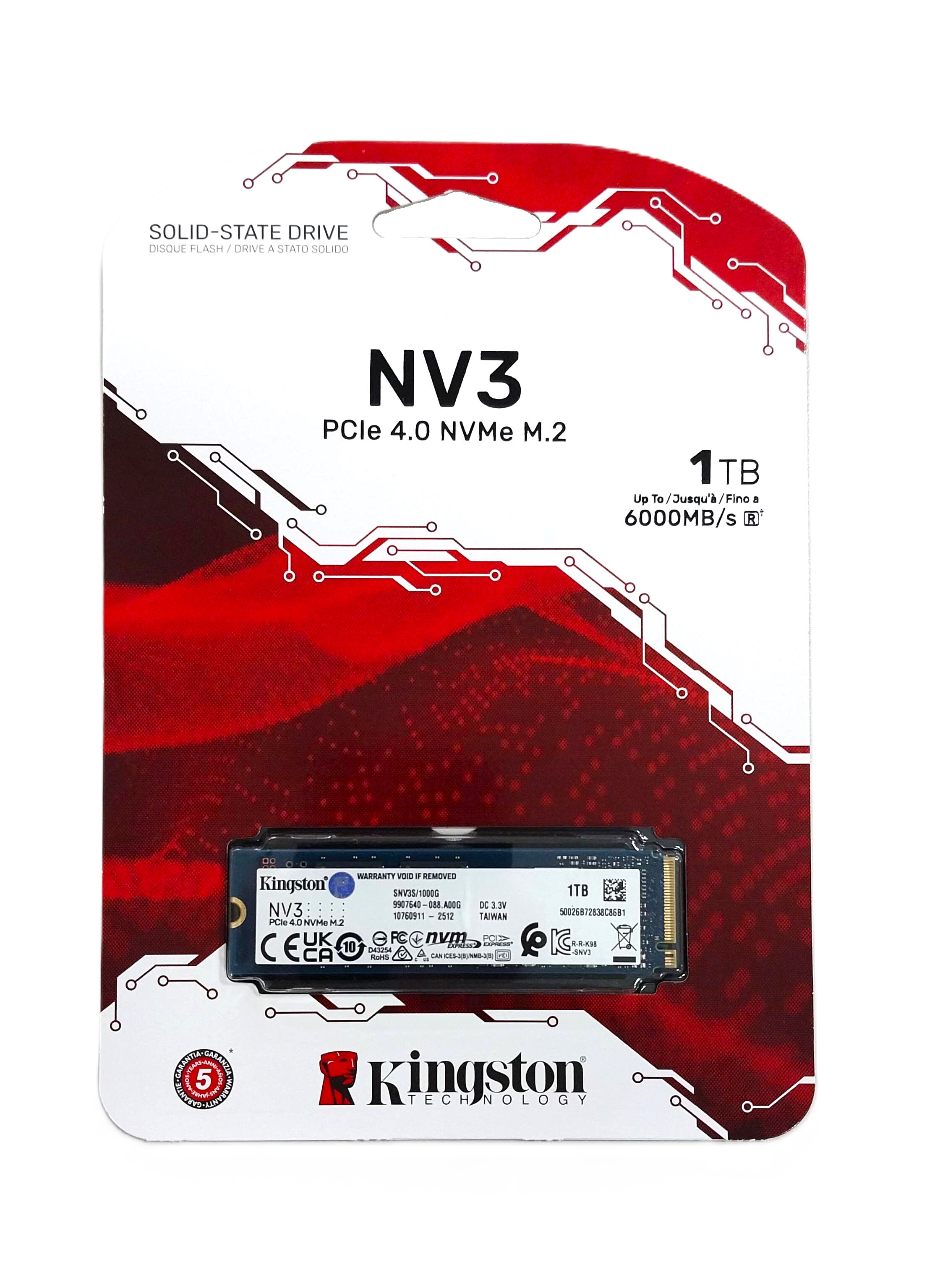 SNV3S M.2 PCI-e 4.0 NVMe SNV3S 1000G — 2