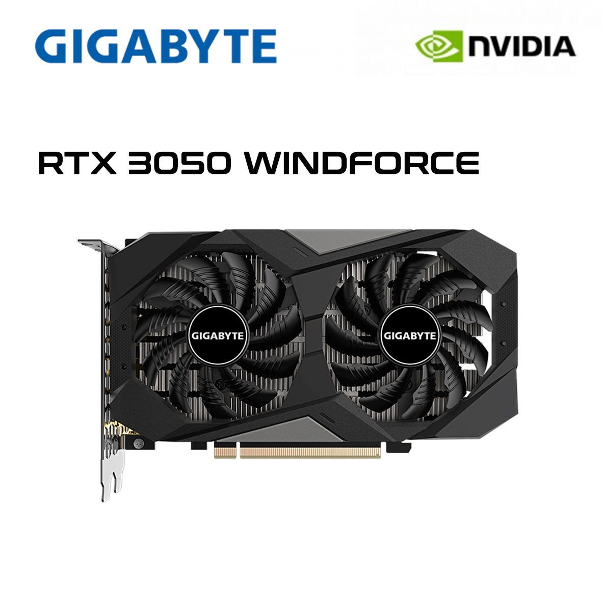 Gigabyte RTX3050 WINDFORCE OC V2 GDDR6 GV-N3050WF2OCV2-6GD — 4