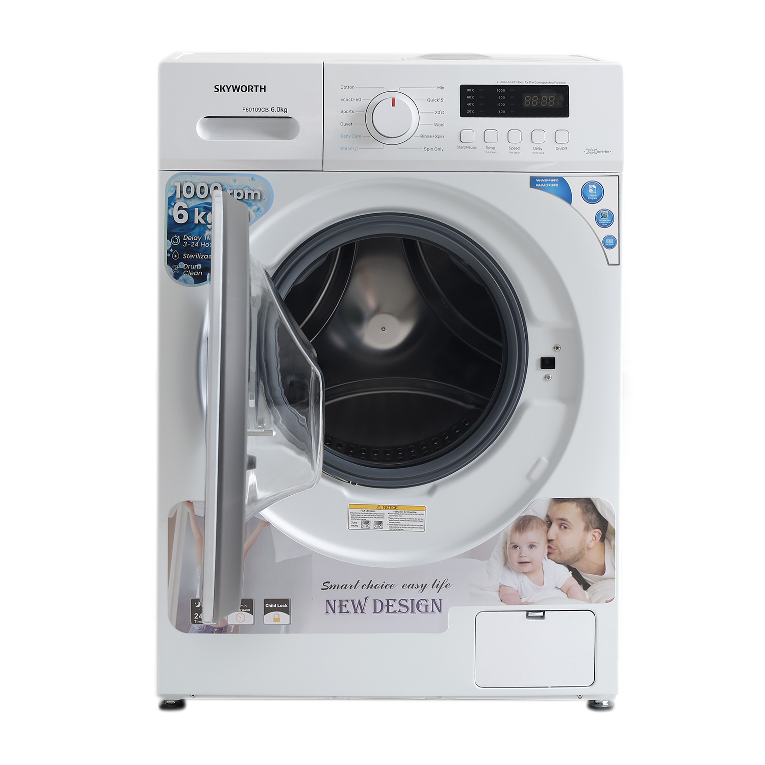 Washing machine SKYWORTH F60109CB — 5