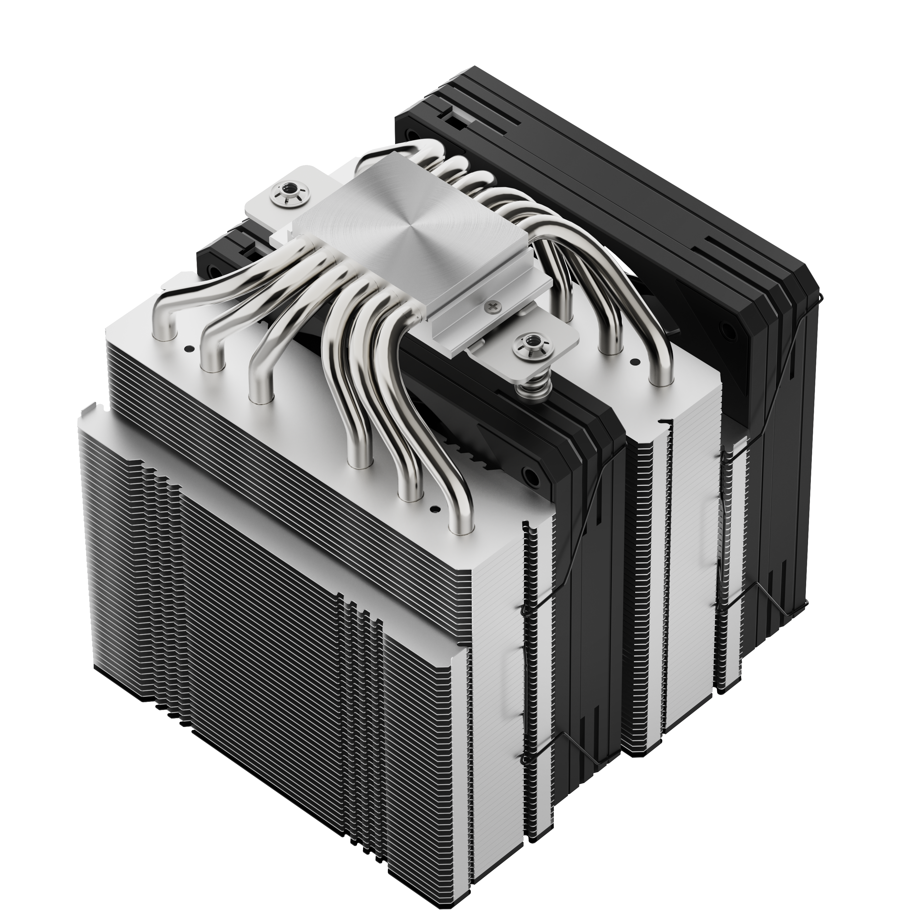 Cooler Segotep MU HT6 ARGB 2x120mm 4 pin TDP:280W 6 heatpipes — 4
