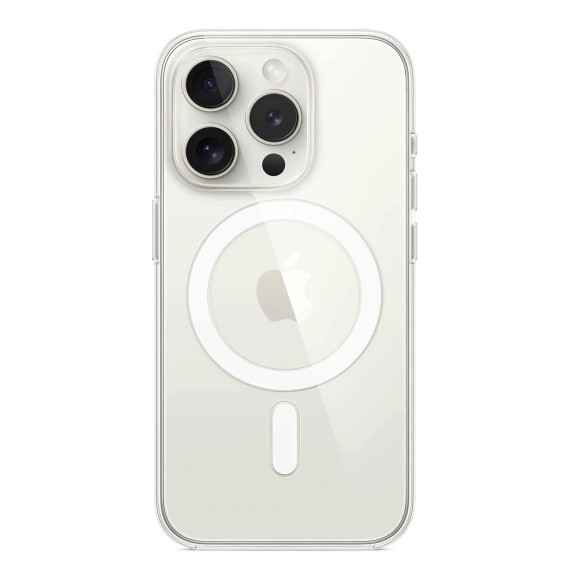 Cover for iPhone 15 Pro Clear case with MagSafe — 5