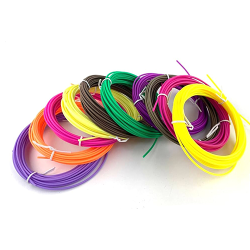 3D tpagrman pen 3D QY801 5m*10 Colors Pla filament — 6