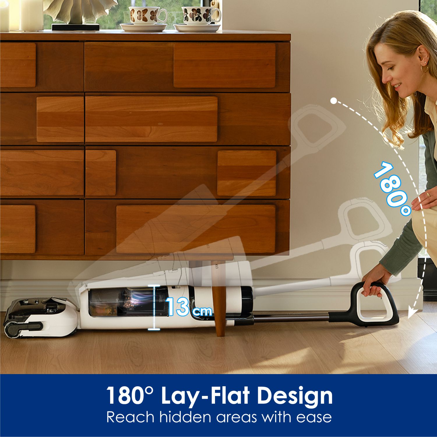 Vacuum cleaner wireless TINECO FLOOR ONE S6 STRETCH PRO FW422700RU — 5