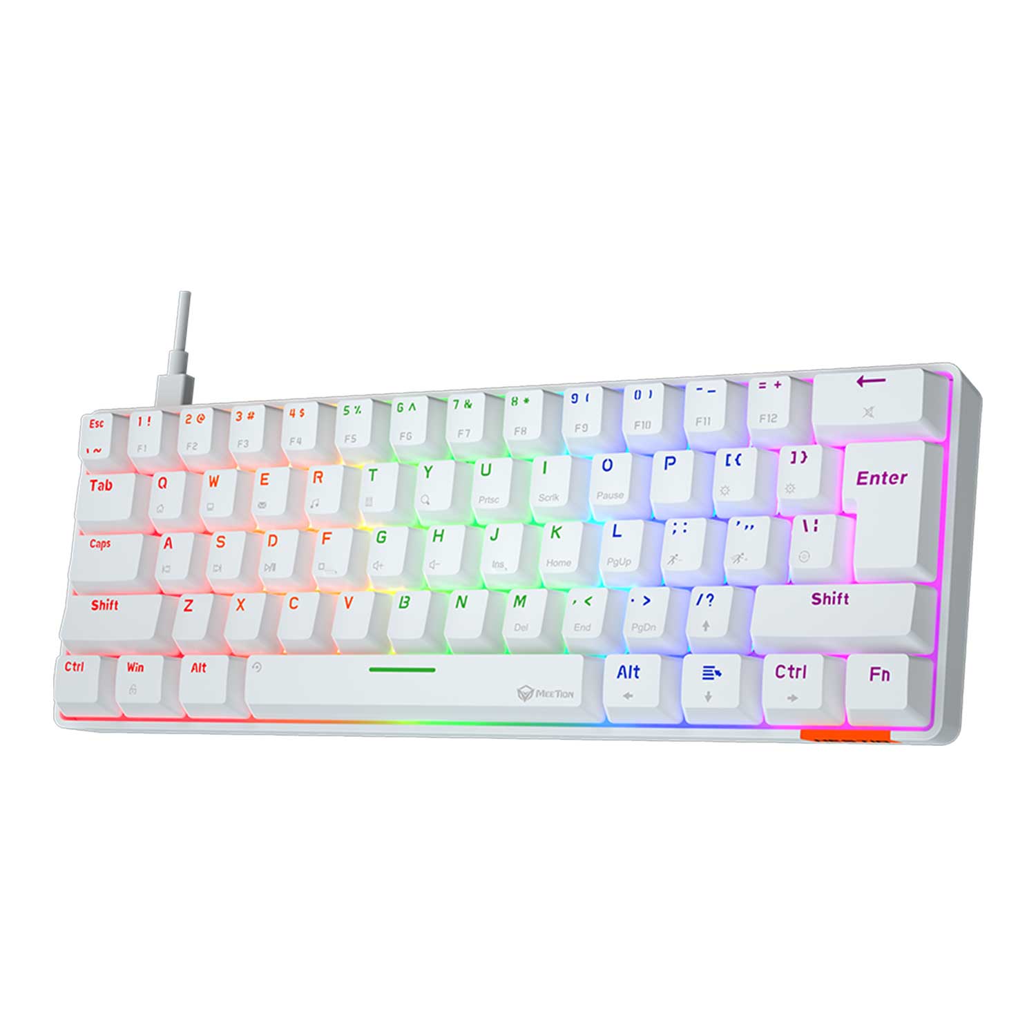 Keyboard MEETION 60% Layout Wired Mechanical Gaming RU MT MT-MK005 — 2