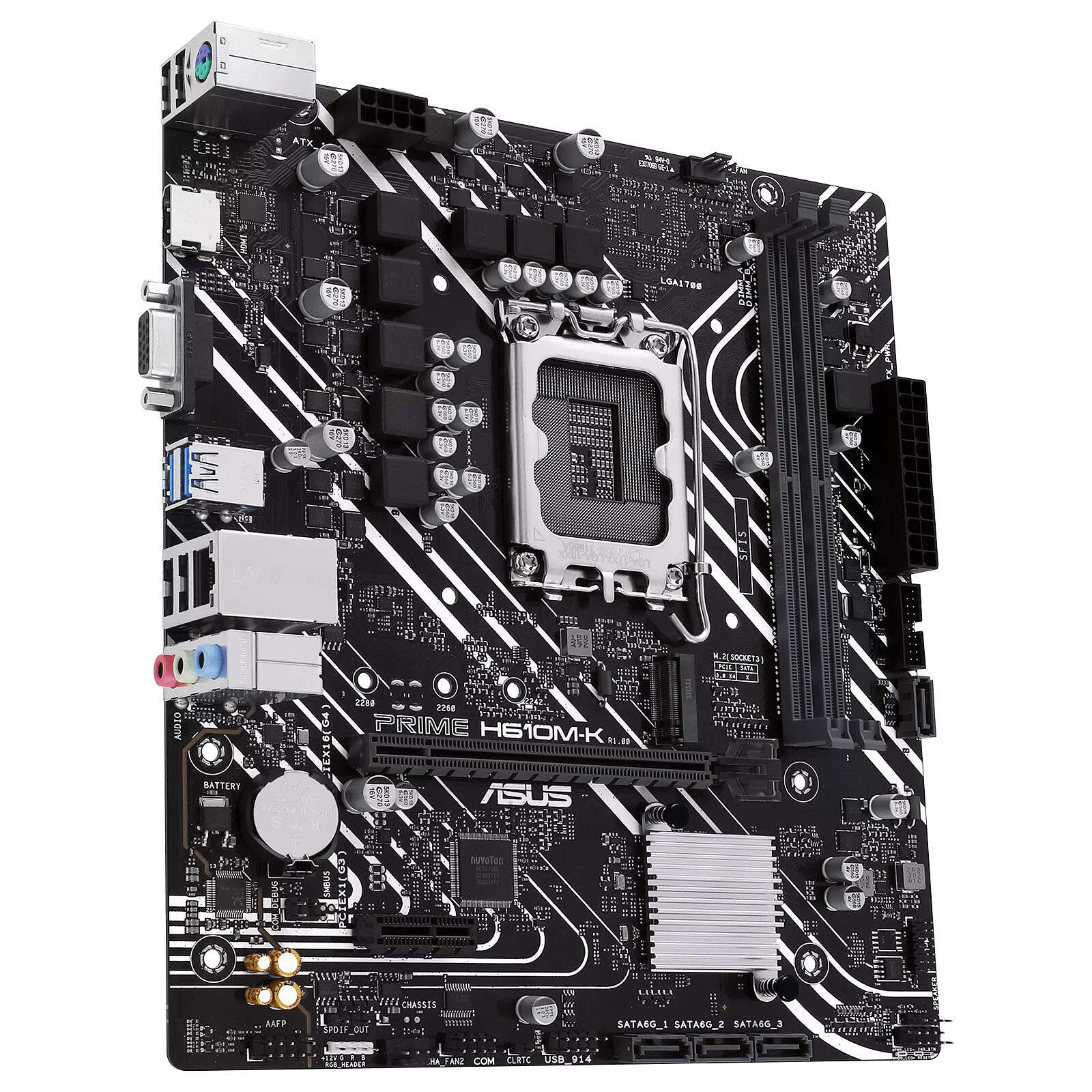 Prime H610M-K D4 1700s DDR4 ready 1A10 — 3