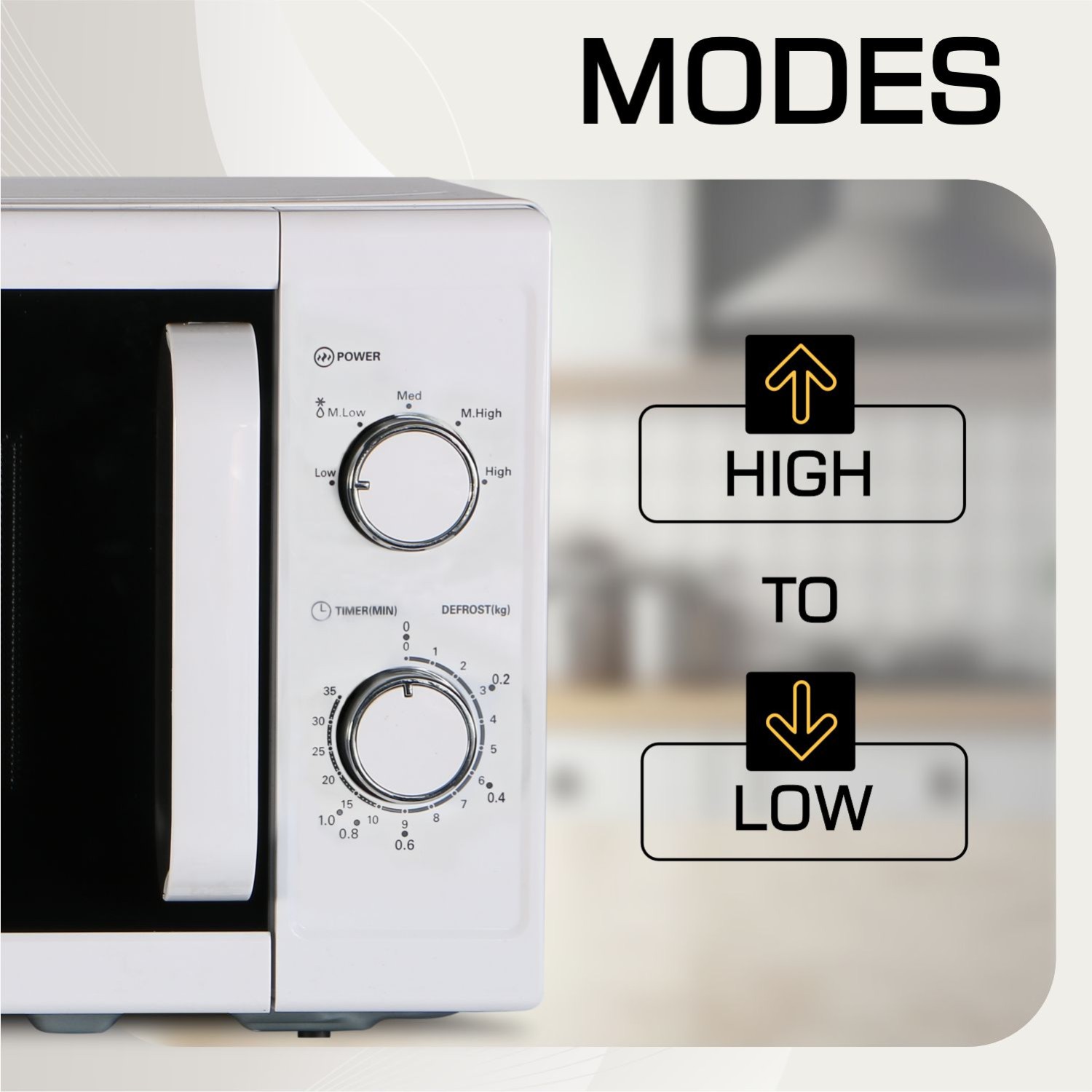 Microwave oven BERG BMW-20W — 4