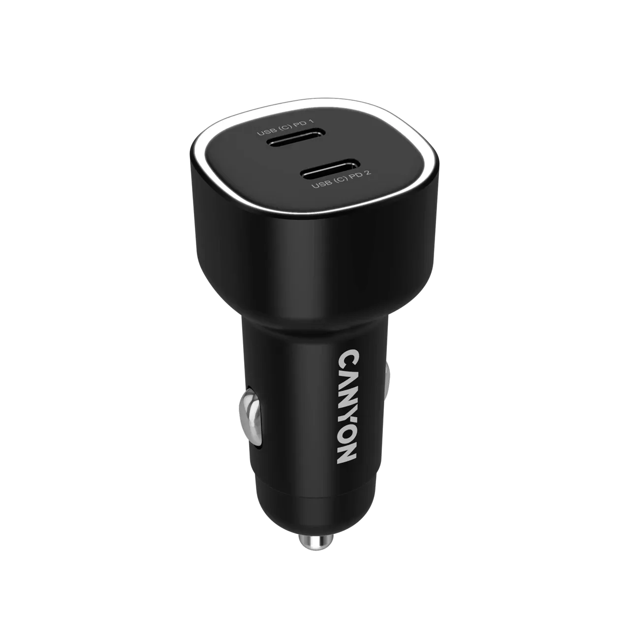 CANYON Car Adapter 2*USB-C 60W — 3