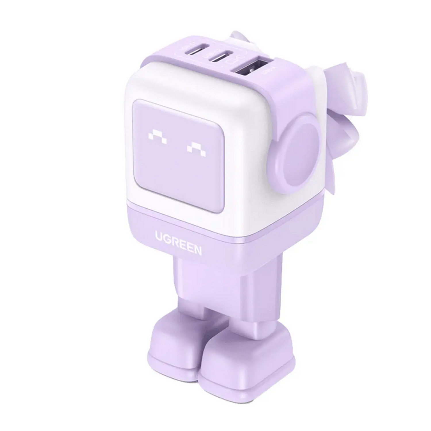 Power adapter UGREEN Uno RG Nexode GaN Rose 35291 65W — 2