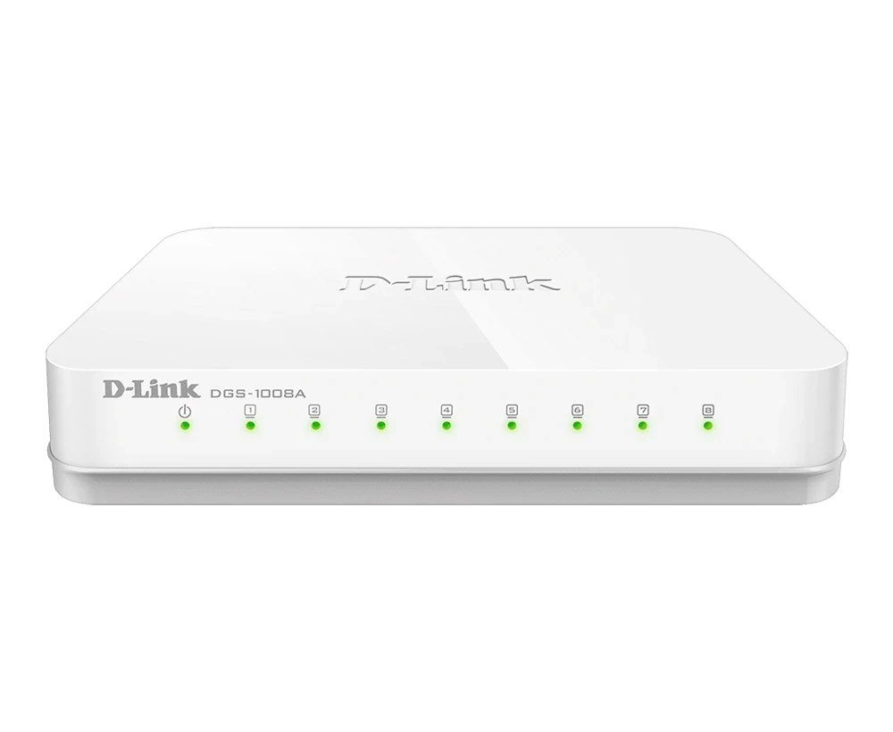 D-link DGS-1008A 10 100 1000 8 port — 3