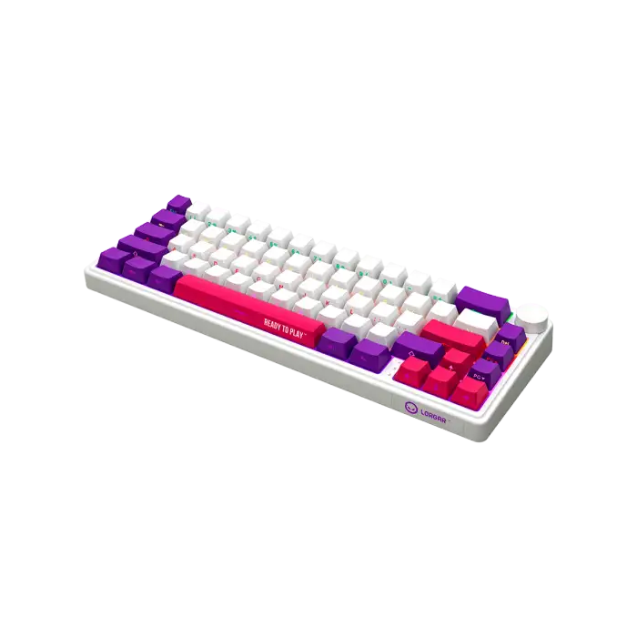 Lorgar KBP70MW Wireless Mechanical Gaming Keyboard Pro LRG-KBP70MW-WH-US — 2