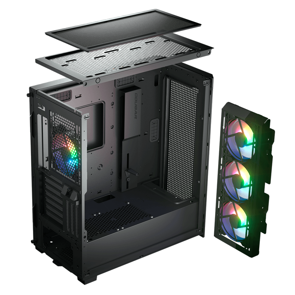 Cougar Airface PRO RGB ARGB MID Tower w o PSU ATX — 5