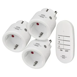 Comfort-Line Mini Remote Control Socket Adapter 3x IP20 Brennenstuhl — 2