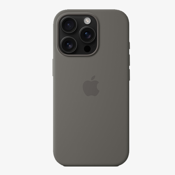 Cover for iPhone 16 Pro Max Silicone Case with MagSafe Stone